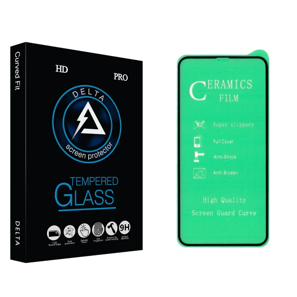 محافظ صفحه نمایش سرامیکی دلتا مدل HD مناسب برای گوشی موبایل اپل Iphone 11 Pro Max / Iphone Xs Max