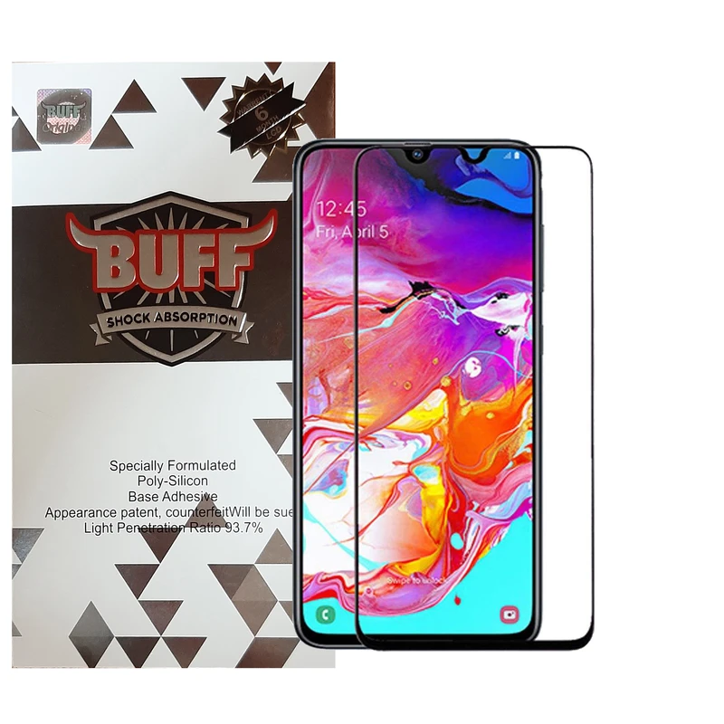 محافظ صفحه نمایش 5D بوف مدل F33 مناسب برای گوشی موبایل سامسونگ Galaxy A70