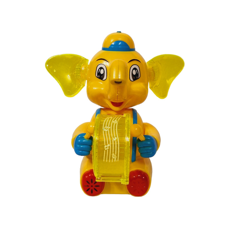 اسباب بازی مدل فیل طبل زن موزیکال کد FT 1