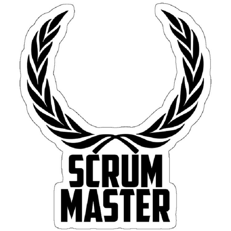 استیکر لپ تاپ مدل SCRUM Master or Emperor