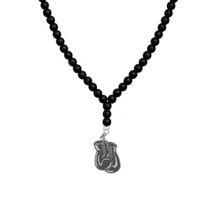 گردنبند هایکا مدل دستکش بوکس کد bg.jh 28