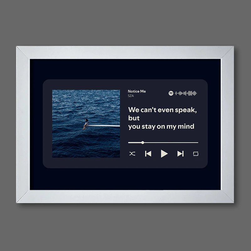 تابلو موزیکال طرح Notice Me by SZA