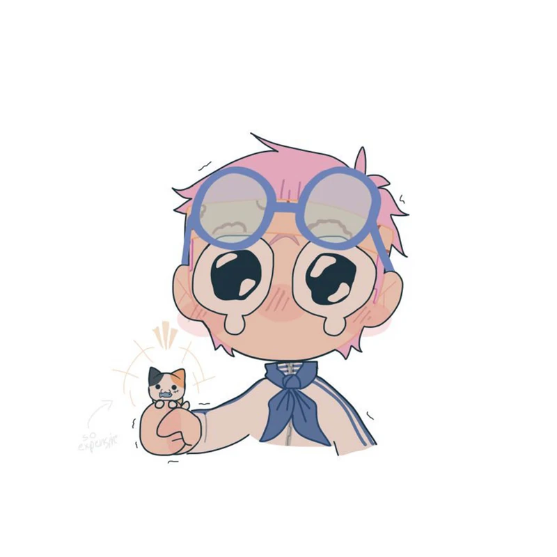 استیکر لپ تاپ و موبایل مدل انیمه طرح وان پیس کوبی one piece koby کد 4806