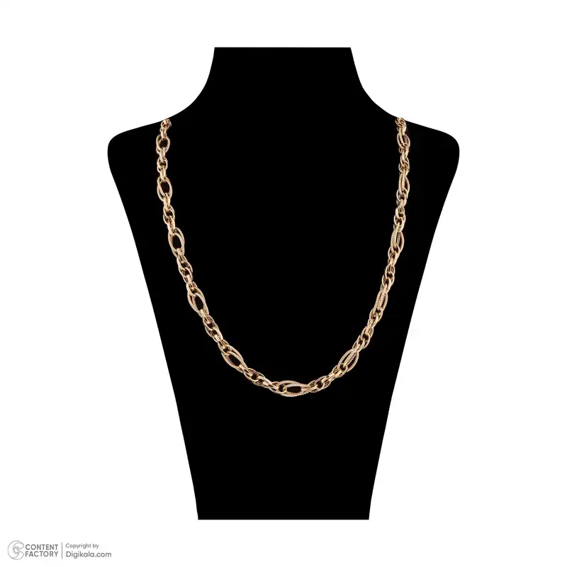 گردنبند طلا 18 عیار زنانه طلای مستجابی مدل 80130
