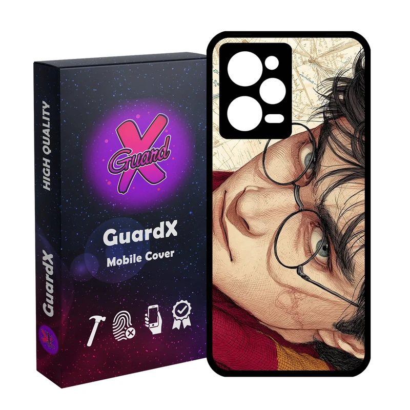 کاور گارد ایکس طرح هری پاتر مدل 10895 مناسب برای گوشی موبایل شیائومی Redmi Note 12 Pro 5G/Poco X5 Pro 5G/Note 12 Pro Speed