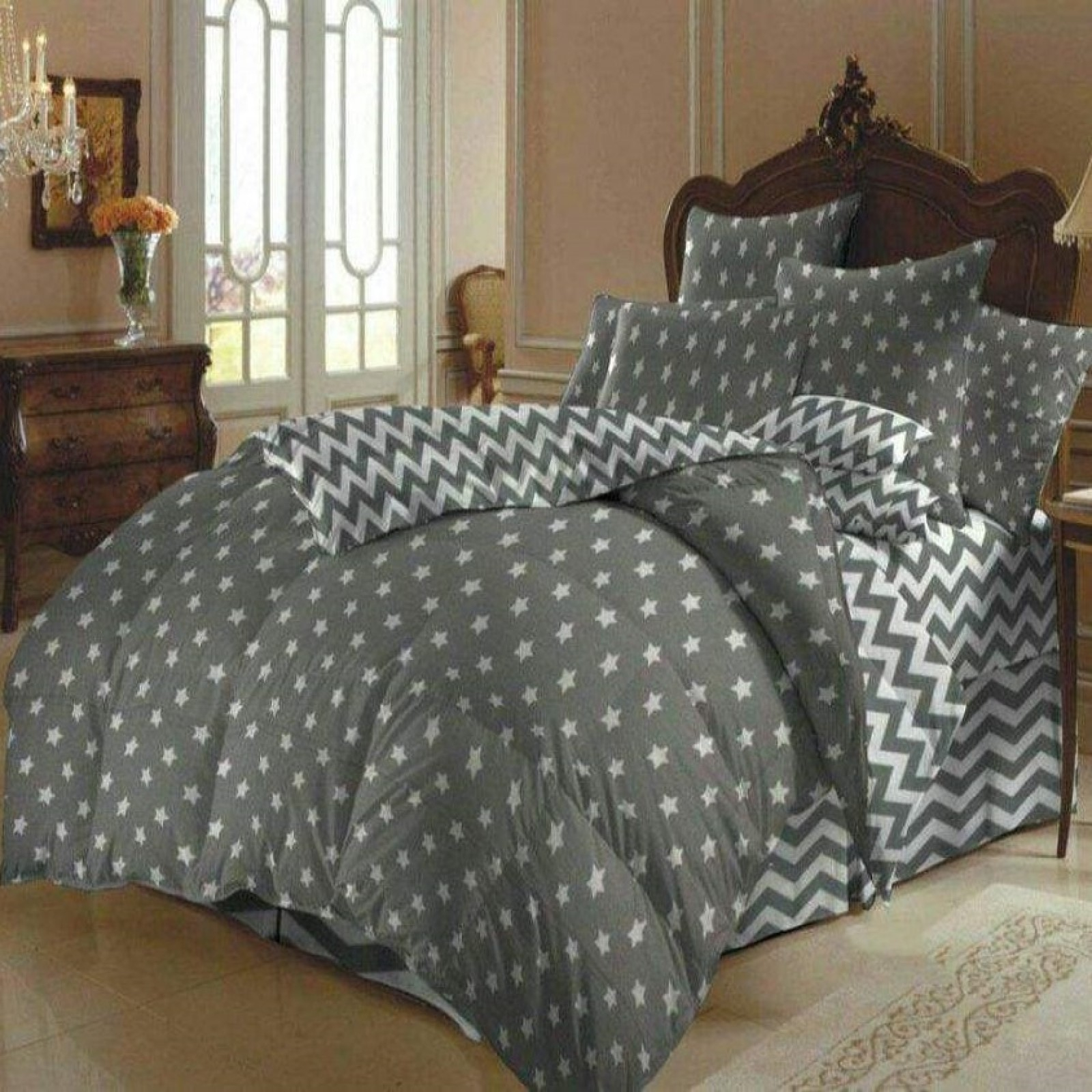 سرویس خواب کوکوجم مدل ستاره 01 یکنفره 4 تکه