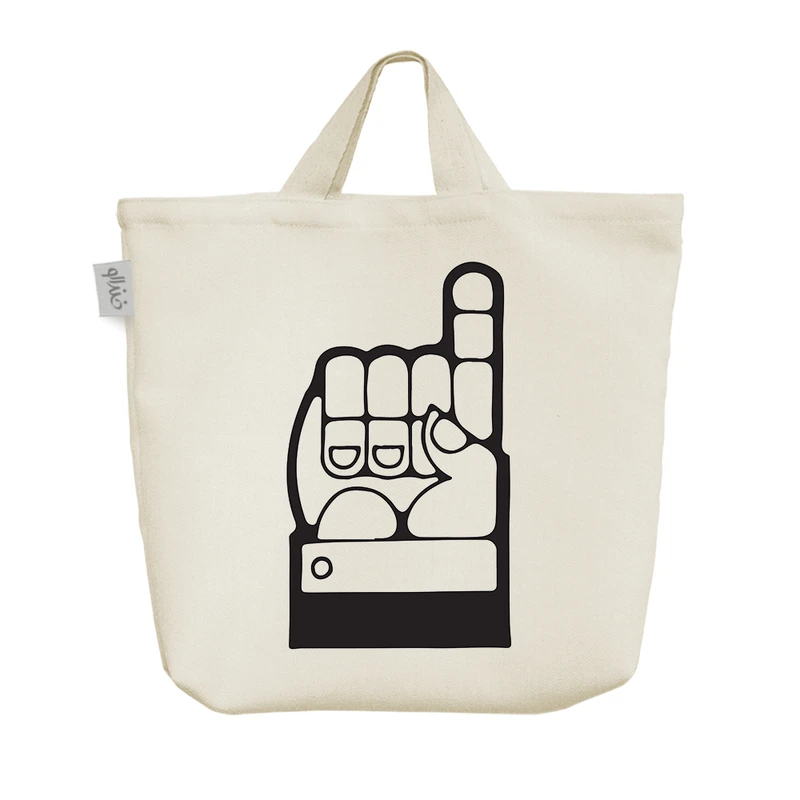 ساک خرید خندالو مدل انگشت اشاره کد 9162