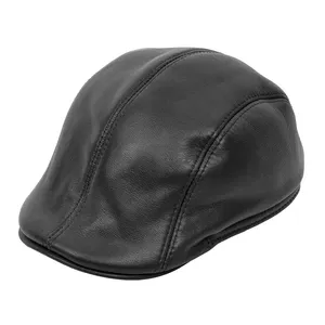 کلاه مردانه پاتن چرم آفتاب مدل R50