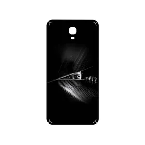 MAHOOT Black Portrait Cover Sticker for GLX Aria 1