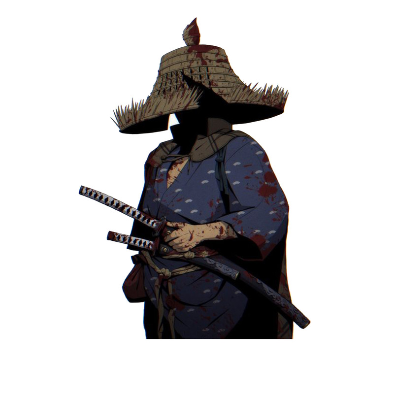 استیکر لپ تاپ و موبایل مدل بازی طرح شبح تسوشیما Ghost of Tsushima کد 4191