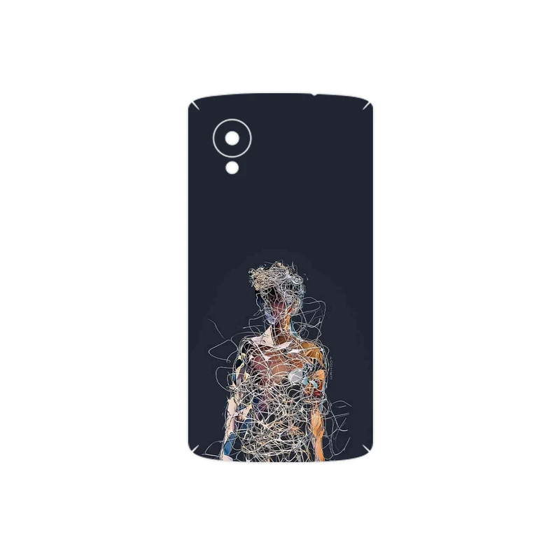 برچسب پوششی ماهوت مدل Strings Digital Art 1 مناسب برای گوشی موبایل گوگل Nexus 5