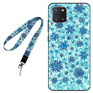 Megafone Snow Flake 0014 Cover For Samsung Galaxy Note 10 Lite Mobile Neckband 