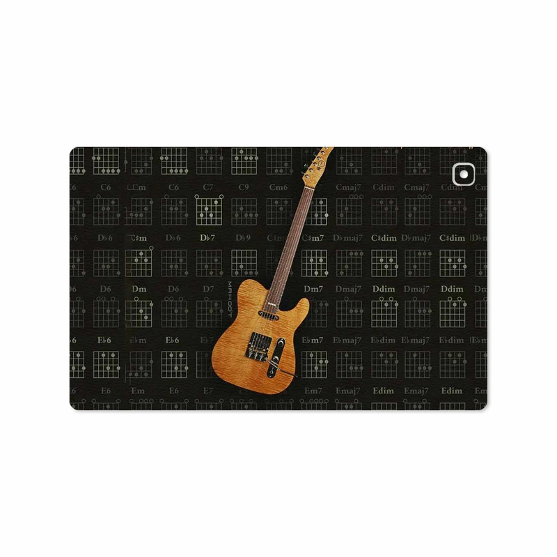 برچسب پوششی ماهوت مدل Guitar-Instrument مناسب برای تبلت سامسونگ Galaxy Tab A7 10.4 LTE 2020 T505