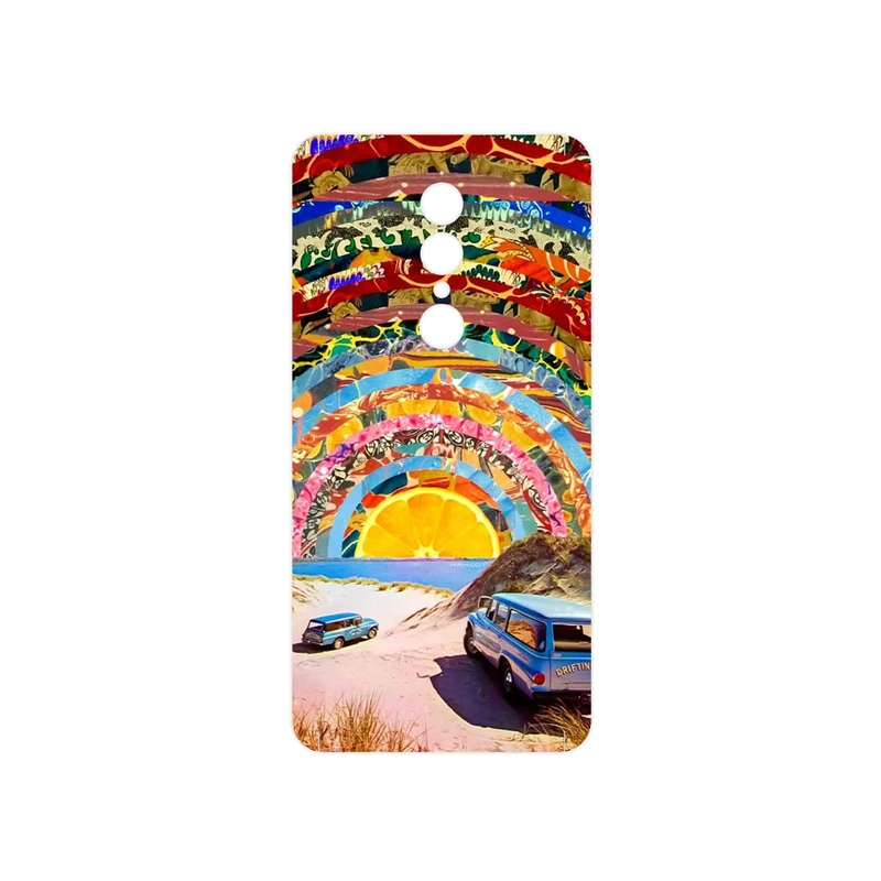 برچسب پوششی ماهوت مدل Collage of Orange Sky مناسب برای گوشی موبایل یومی A1 Pro