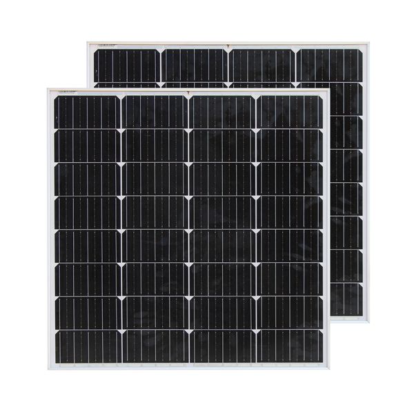 پنل خورشیدی تیسو مدل TM100W-18v ظرفیت 100وات مجموعه 2 عددی