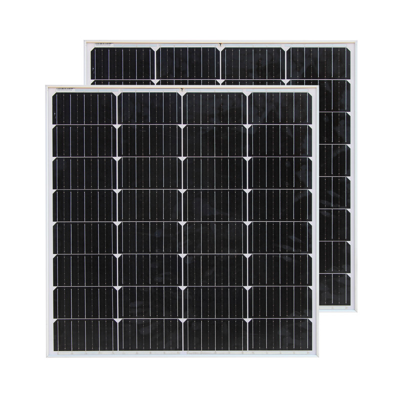 پنل خورشیدی تیسو مدل TM120W-18V ظرفیت 120 وات مجموعه دو عددی