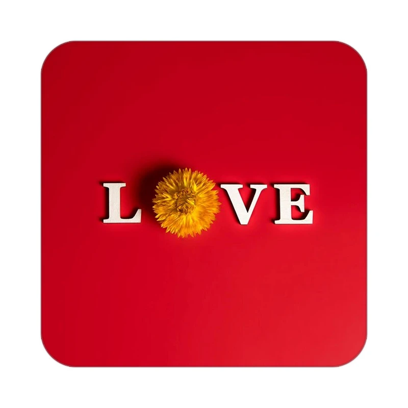 زیر لیوانی کاکتی طرح عاشقانه مدل mp36995