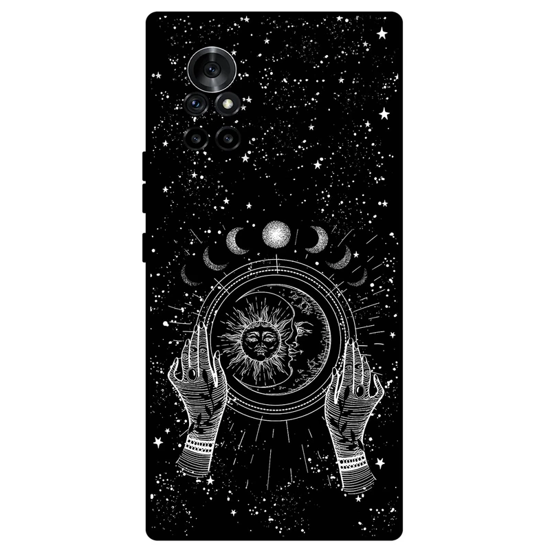 کاور مگافون طرح ماه و خورشید مدل 1892 مناسب برای  گوشی موبایل هوآوی Nova 8 