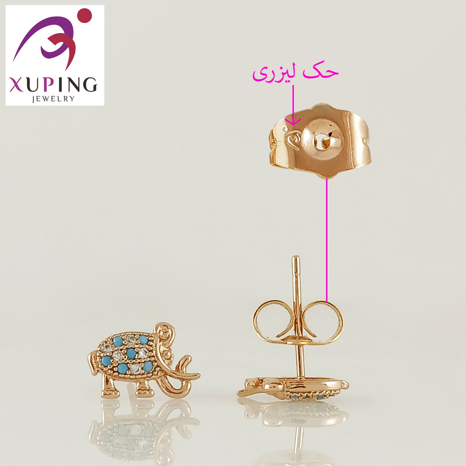 گوشواره زنانه ژوپینگ مدل 1673 -  - 4