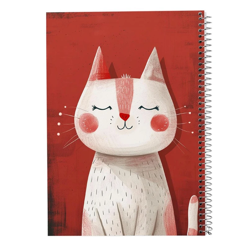 دفتر ژورنال نویسی 50 برگ مدوپد مدل نقطه ای طرح موجودات فانتزی کد DF17043