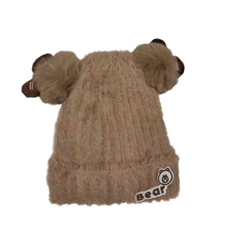 کلاه بافتنی بچگانه مدل خرگوش