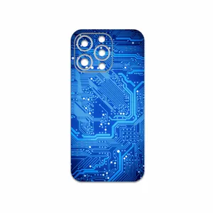 MAHOOT Blue-Printed-Circuit-Board Cover Sticker for Apple iphone 13 Pro