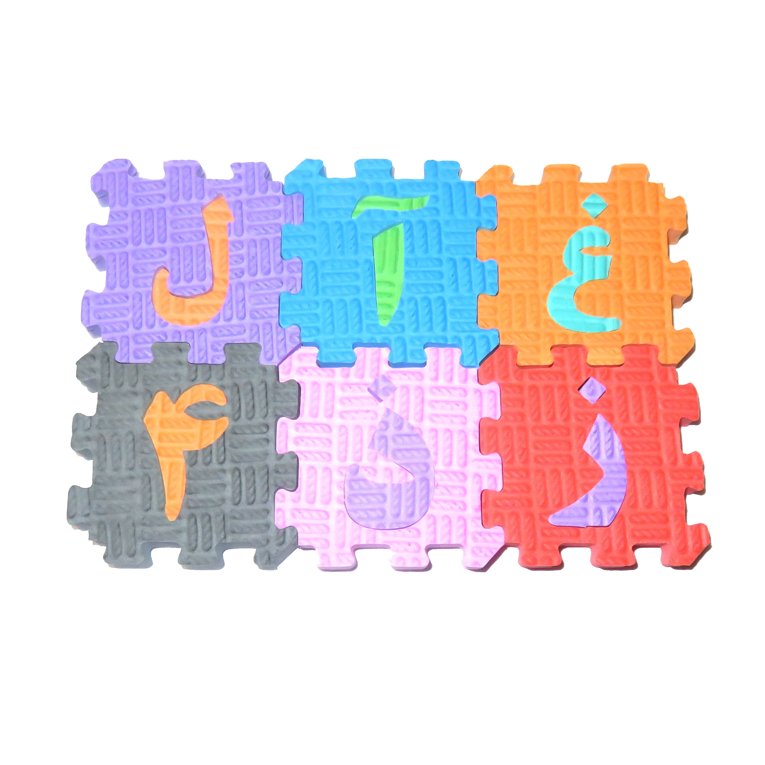 کفپوش تاتامی بهتا مدل الفبا و اعداد بسته 42 عددی