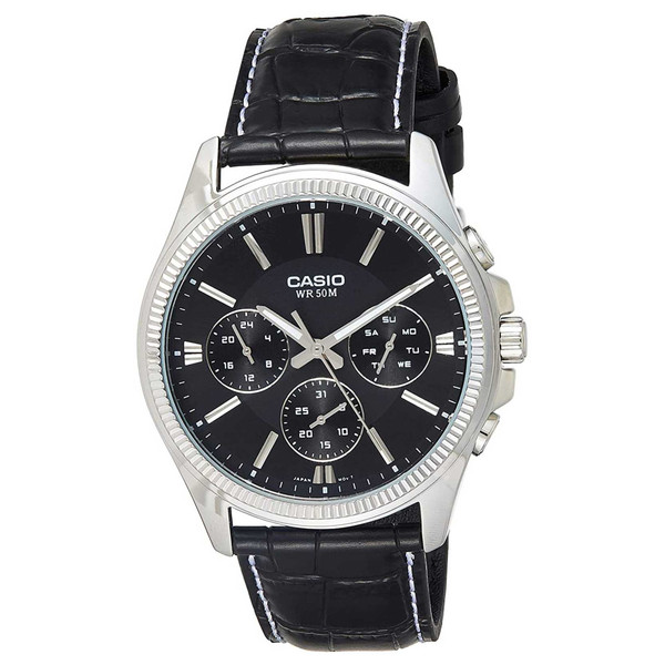 ساعت مچی عقربه‌ای کوارتز مردانه کاسیو مدل MTP-1375L-1AV