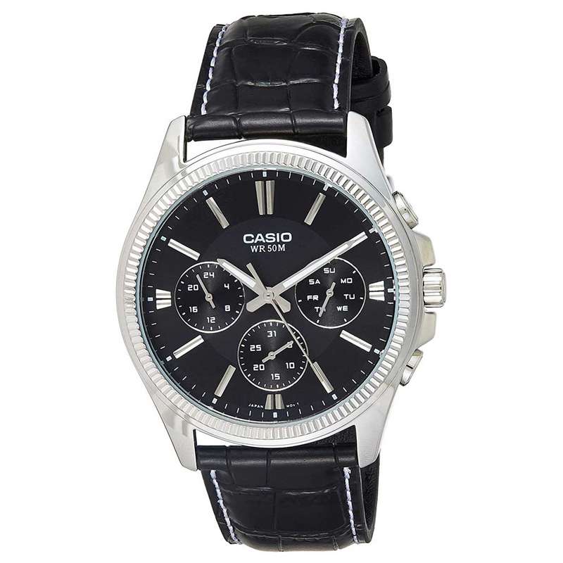 ساعت مچی عقربه‌ای کوارتز مردانه کاسیو مدل MTP-1375L-1AV