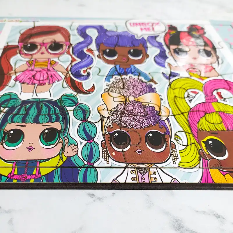 پازل 24 تکه محصولات امید مدل ال او ال