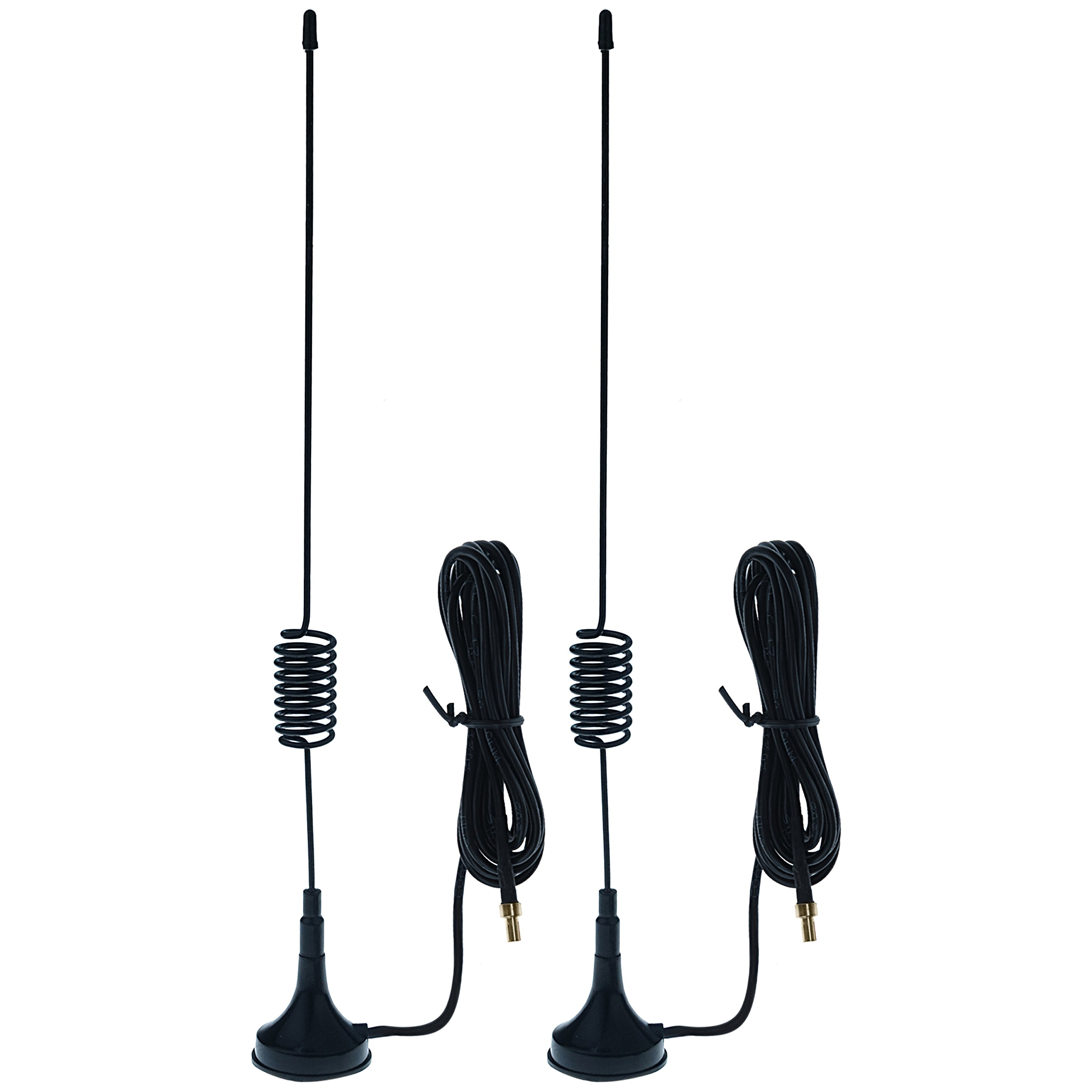 آنتن تقویتی 4G مدل  فنری مودمی 3 باند TS9 Connector بسته 2 عددی