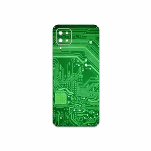 MAHOOT Green-Printed-Circuit-Board Cover Sticker for Samsung Galaxy A12 Nacho