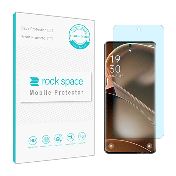 محافظ صفحه نمایش آنتی بلو راک اسپیس کد BLU مناسب برای گوشی موبایل اوپو Find X6 Pro