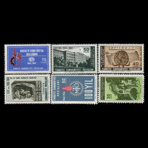 تمبر یادگاری مدل خارجی مجموعه 6 عددی