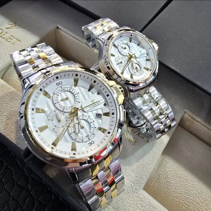 ست ساعت مچی عقربه ای ویولت مدل 0596/2