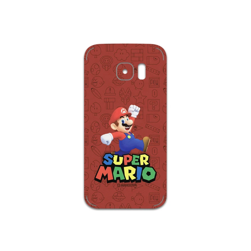 برچسب پوششی ماهوت مدل Super-Mario-Game مناسب برای گوشی موبایل سامسونگ Galaxy S7