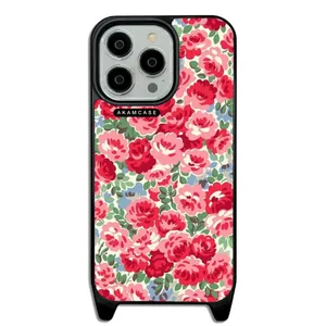 AKAM AMC-WLA13PRO-FLOWERS13 Cover For Apple iPhone 13 Pro