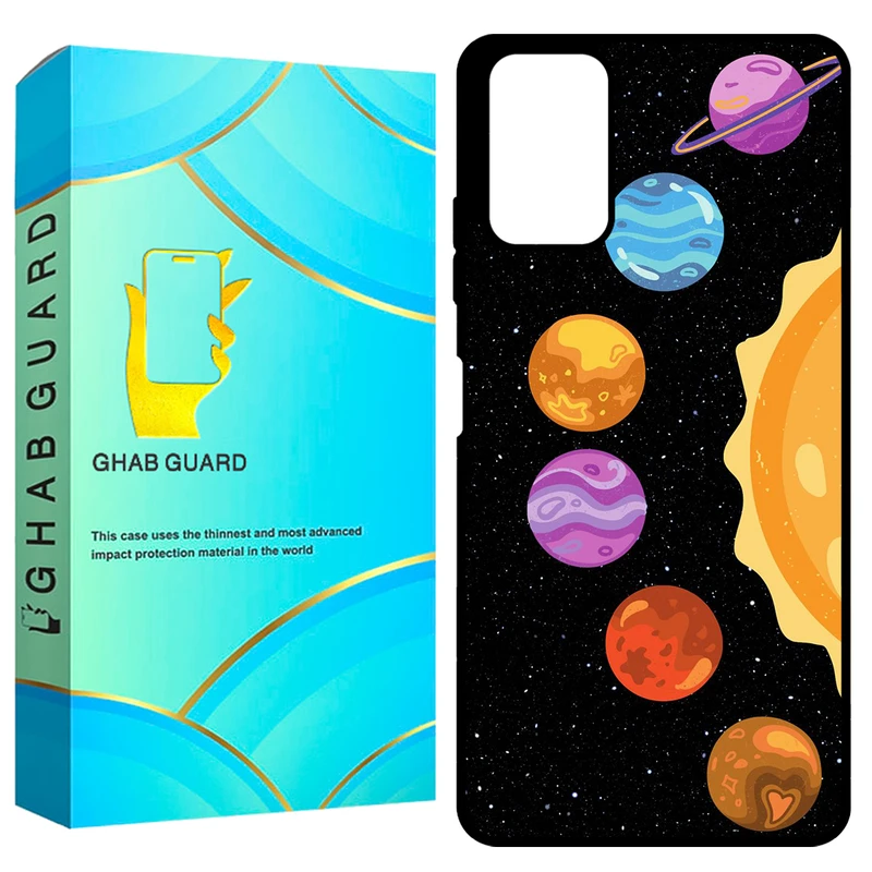  کاور قاب گارد طرح سیاره مدل GCHPN10 مناسب برای گوشی موبایل شیائومی Redmi Note 10 4G / Note 10s / Poco M5s