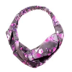 هدبند زنانه دلنار گالری مدل شاخه شکوفه سه بعدی