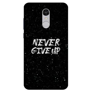 Megafone Never give up 1871 Cover For Xiaomi Redmi Note 4X