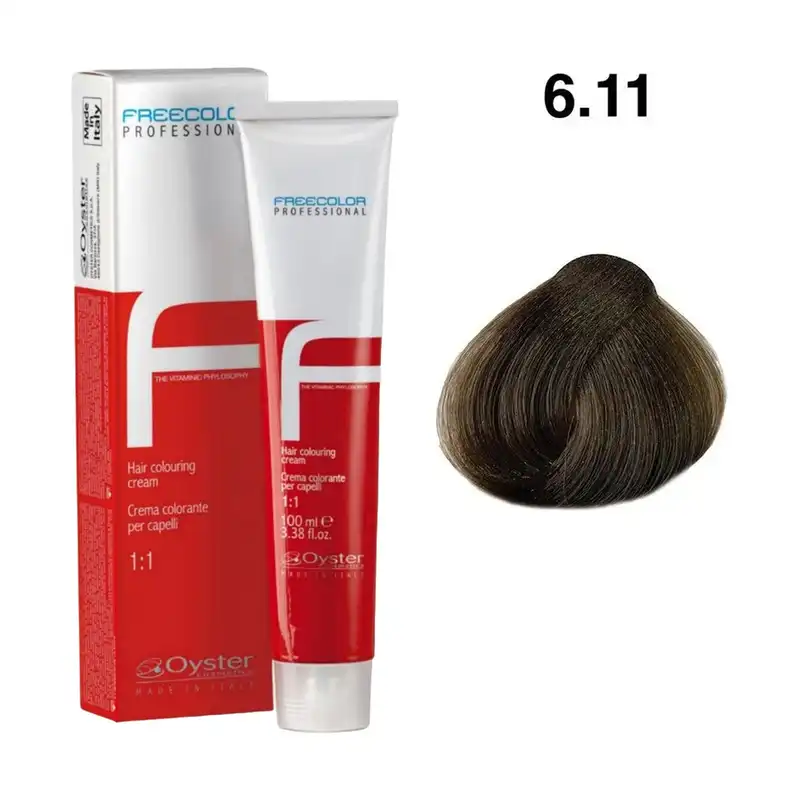 رنگ مو اویستر شماره 6/11 حجم 100 میلی لیتر رنگ بلوند زیتونی تیره