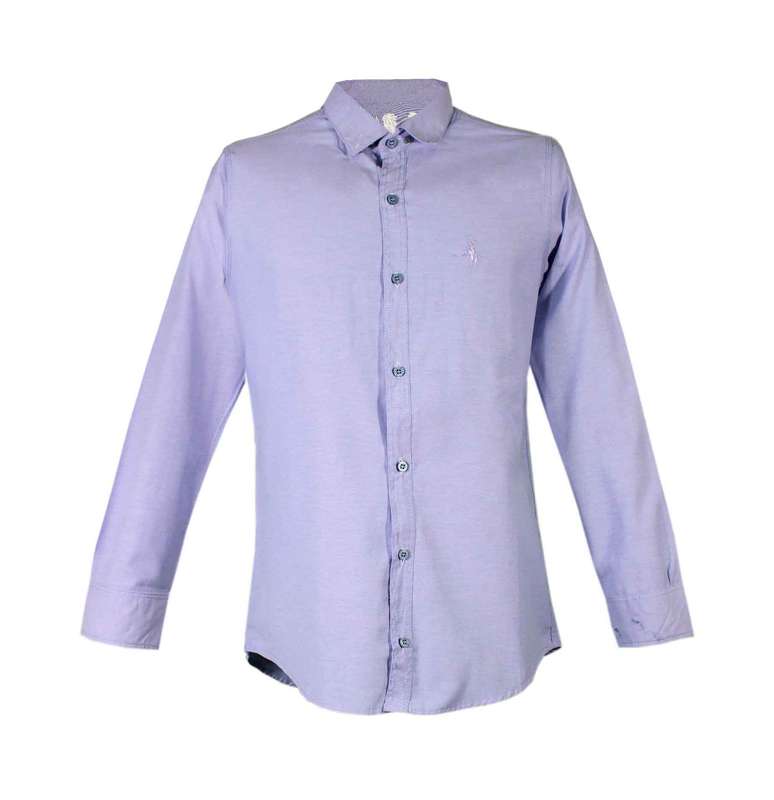 پیراهن آستین بلند مردانه مدل فلورا پنبه کد 26