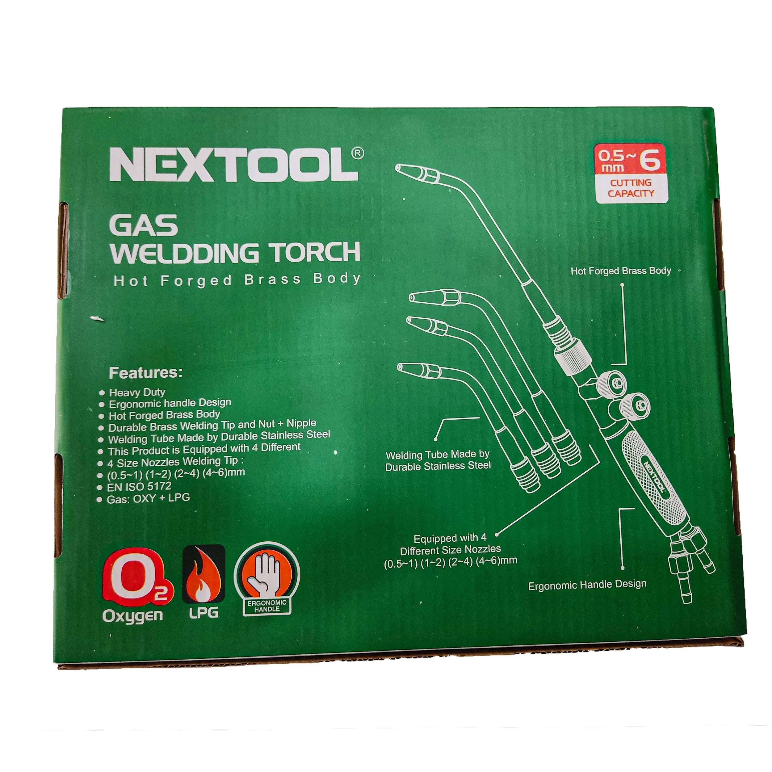 سرپیک جوشکاری نکس تول مدل TRF - 1205 مجموعه 4 عددی