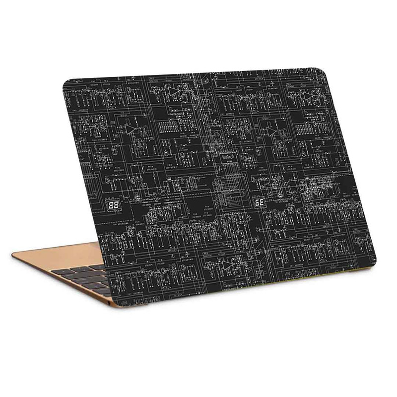 استیکر لپ تاپ طرح pcb کد c-750مناسب برای لپ تاپ 15.6 اینچ