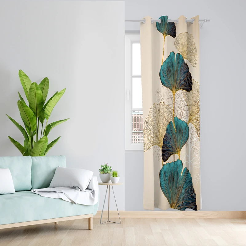 پرده طرح قاصدک مدل مخمل پانچی کد 2425 z سایز 140x200 سانتی متر