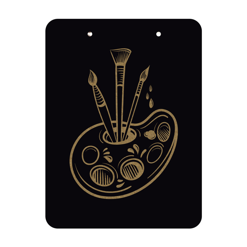 تخته شاسي بني دکو کد T53 سايز A4