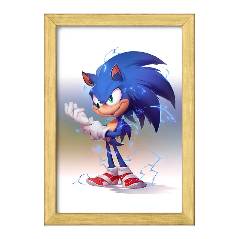 تابلو خندالو طرح سونیک (Sonic) کد 37024