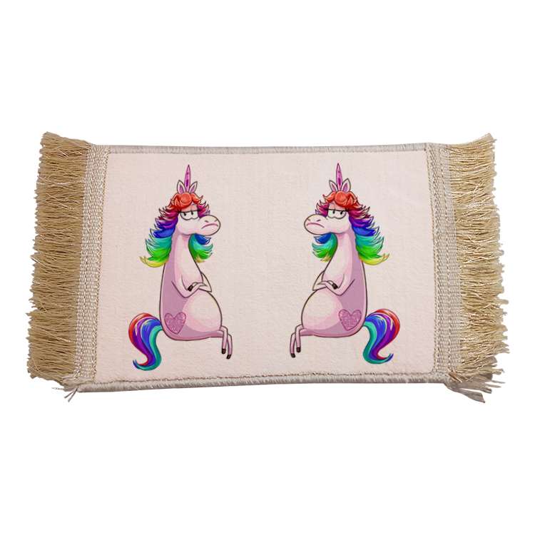 فرش ماشینی دیوارکوب مدل یونیکورن کد 27