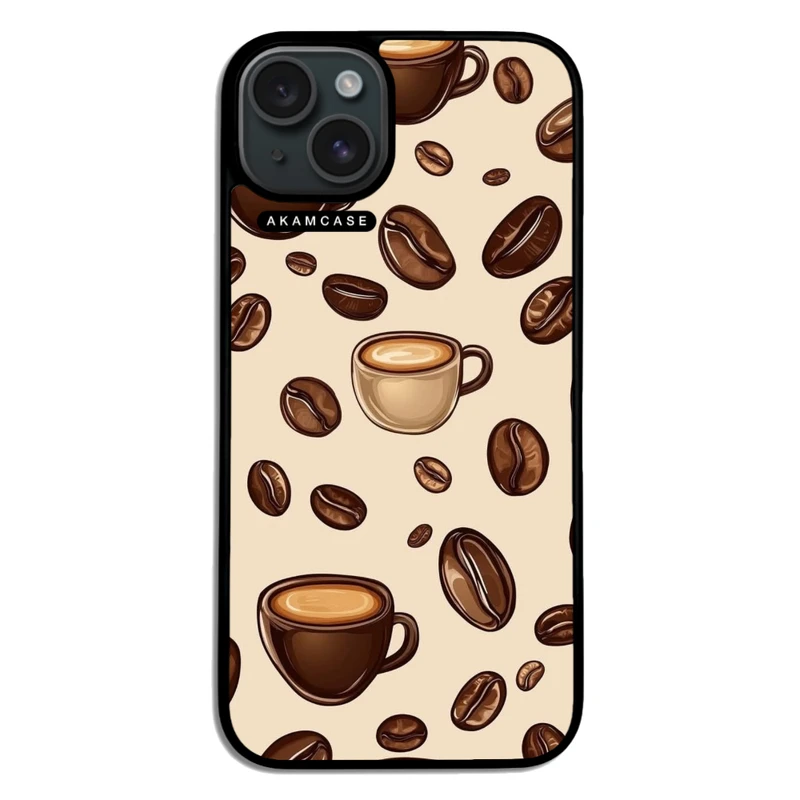 کاور آکام مدل AMC-WA15PLUS-COFFEE-10 مناسب برای گوشی موبایل اپل iPhone 15 Plus