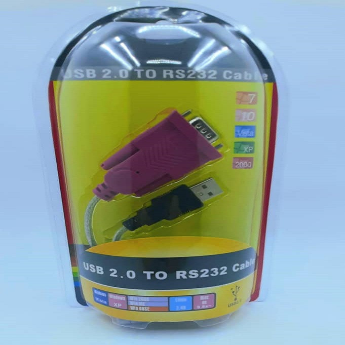کابل تبدیل USB2.0 به سریال RS232  مدل MCU13 طول 1 متر